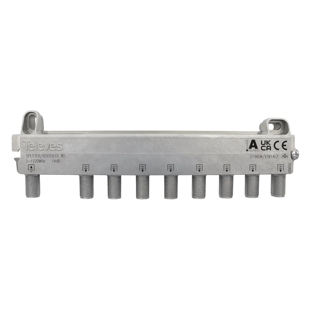 Televes VT814FZ 8-fach Verteiler 5-1218MHz VD 14dB
