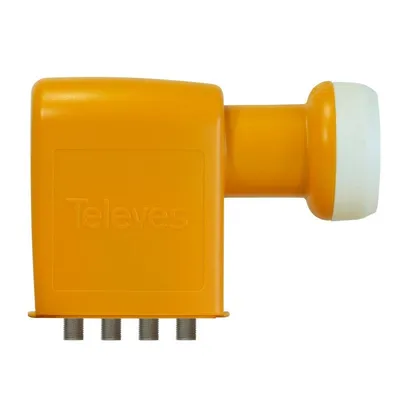 Televes Universal LNB Quad Offset Konverter 4 Ausgänge