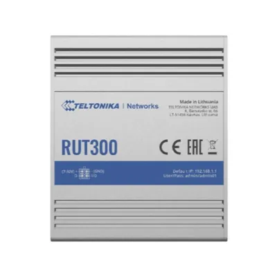Router Teltonika RUT300 Fast Ethernet WAN Metallen Gehäuse 5x LAN Ports PoE