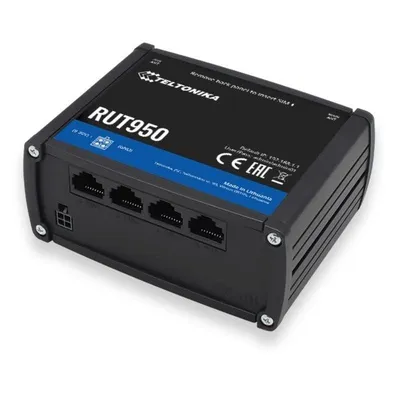 Router Teltonika RUT950 4G LTE Dual SIM 150Mbps Industrielle Sicherheit
