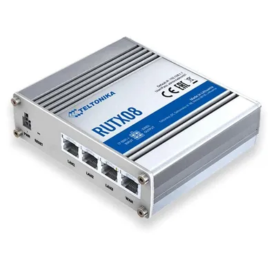 Router Teltonika RUTX08 Gigabit Ethernet 4x LAN Metallgehäuse VPN