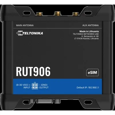 Router Teltonika RUT906 4G eSIM 4 Ports VLAN Fernverwaltung RMS