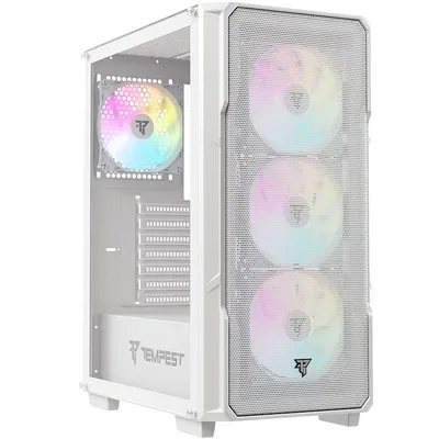 Tempest Airflow Garrison ARGB ATX Weiß