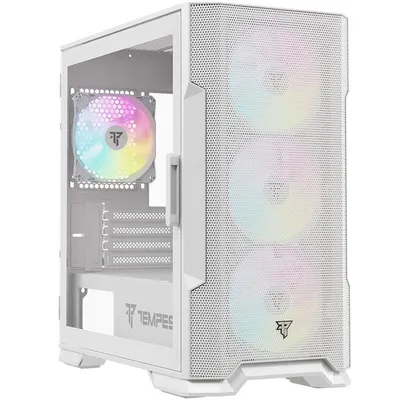 Tempest Airflow Stockade ARGB M-ATX Weiß