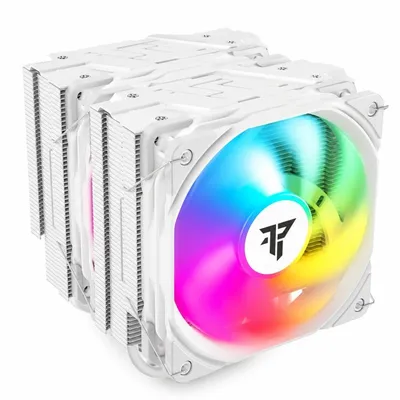 Tempest Cooler 6Pipes White A-RGB CPU-Lüfter Dual-Kühlkörper 2x120mm Weiß