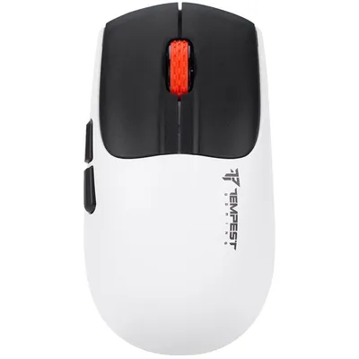 Tempest X18 Shatter Kabellose RGB-Gaming-Maus 11200DPI Weiß