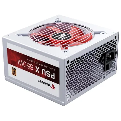 Tempest PSU X 650W 80+ Bronze Modulares Netzteil weiß