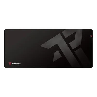 Tempest Mauspad 90x40cm 2mm Erweitertes Gaming-Mauspad Schwarz