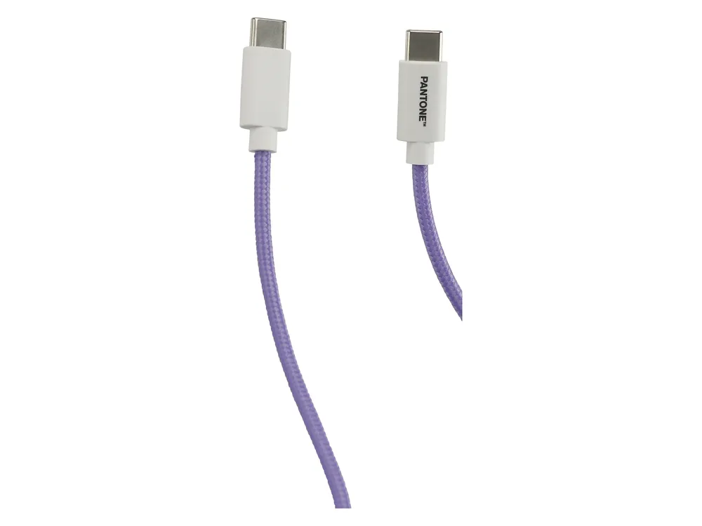 Pantone, USB-Ladekabel, USB-C-USB-C, 1,5 m, Lila