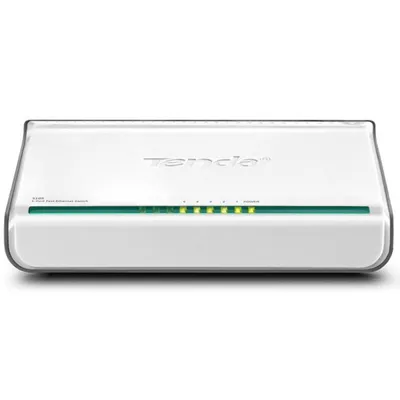 Tenda S105 Unmanaged Switch 10/100 5 Ports MDI-X Weiß