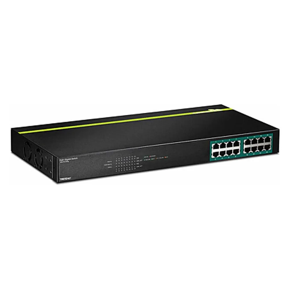 Switch Trendnet TPE-TG160G 16 Ports Gigabit Rackmount PoE Metallgehäuse 1U