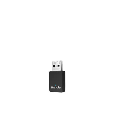 WLAN-Adapter Tenda U11 Dual-Band Wi-Fi 6 600 Mbit/s USB Schwarz