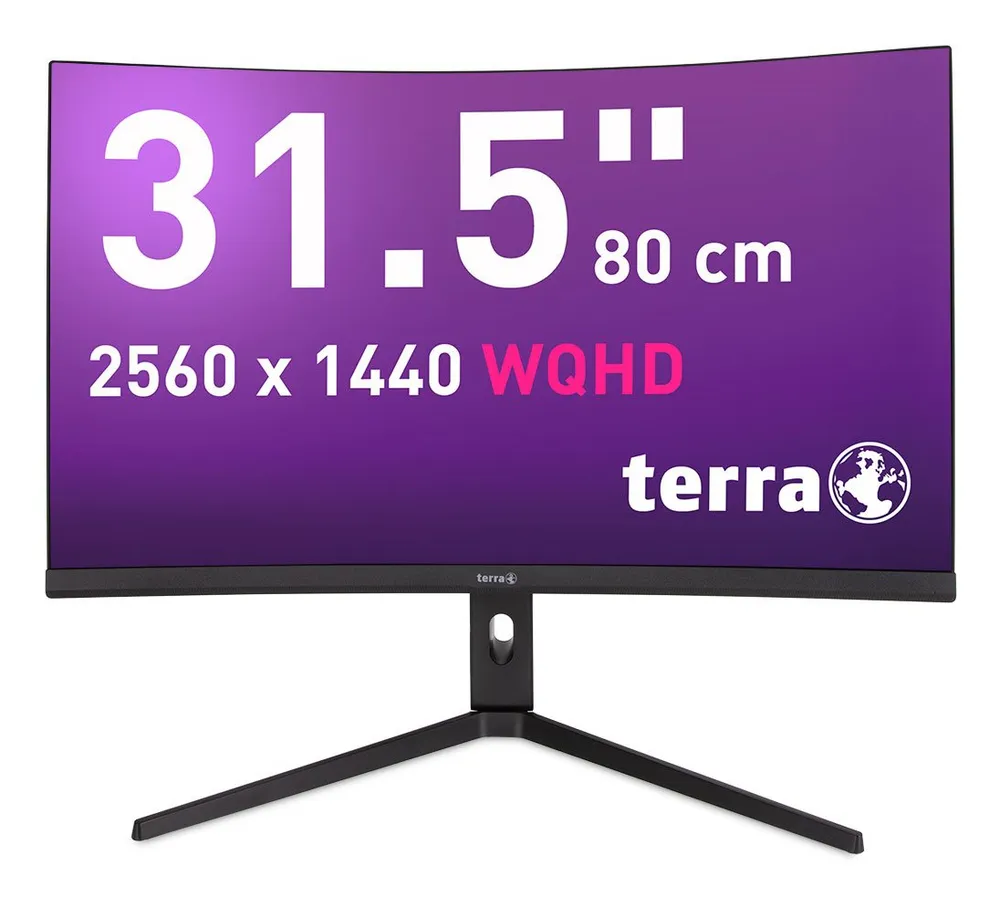 Monitor TERRA 3285W 31,5" Wide Quad HD 180Hz VA Curved 1ms HDR