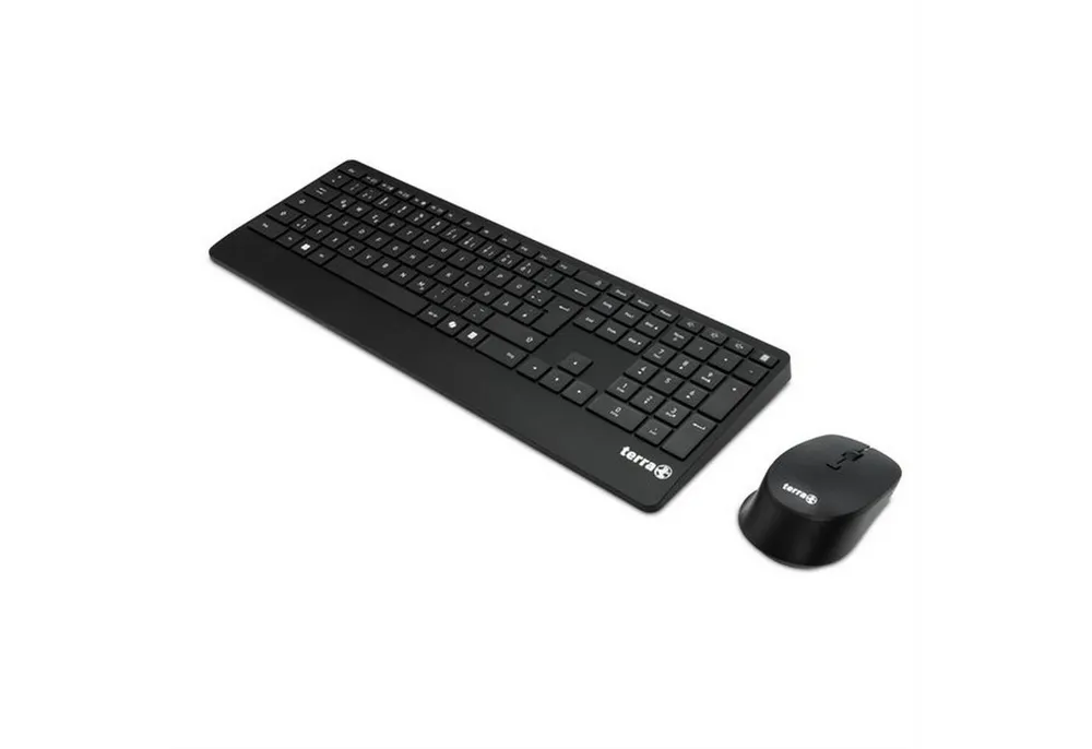 TERRA TERRA Desktop 4000 Wireless AES [DE] USB black Copilot Tastatur+Maus Wireless-Tastatur
