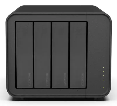 Externe Festplatte TerraMaster 4-Bay USB-C 10 Gbps SATA ohne Laufwerke