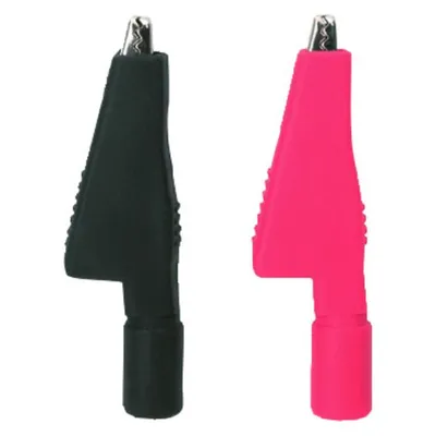 Testboy Krokoklemmen für 26 und 27 Krokodilklemmen-Set Schwarz