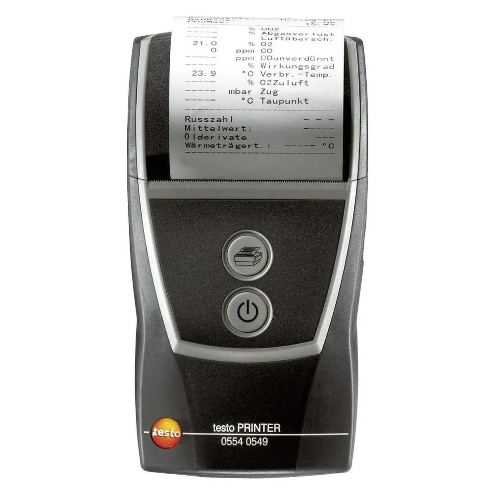 Testo Drucker 0554 0549 Schnelldruck