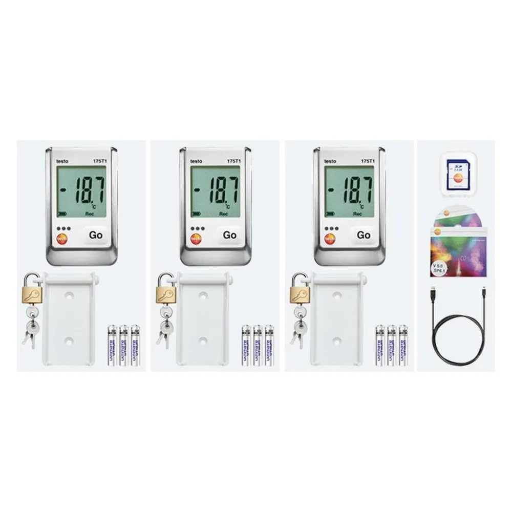 Testo 175 T1 Set - Temperatur-Logger-Set