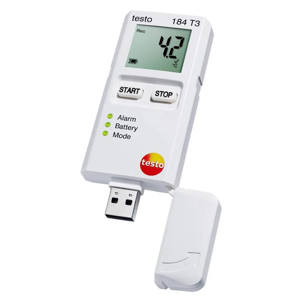 Testo 184 T3 - Temperaturdatenlogger für Transportüberwachung