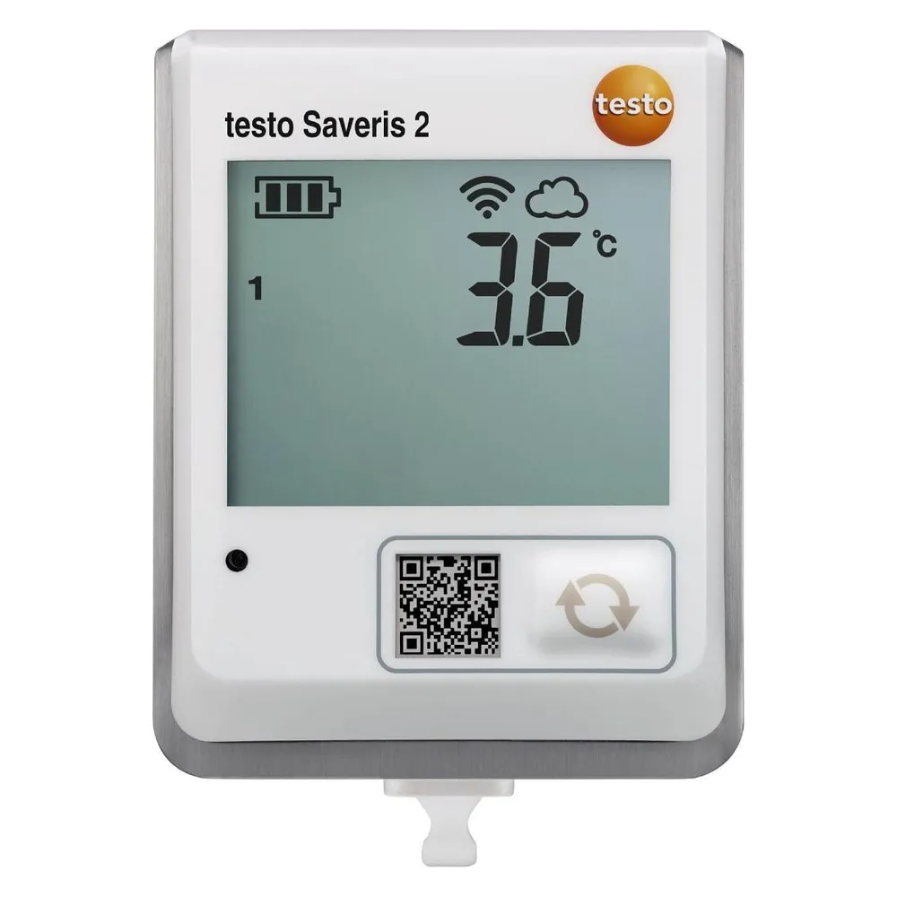 Testo Saveris 2-T1 - Funk-Datenlogger mit Display und integriertem NTC-Temperaturfühler