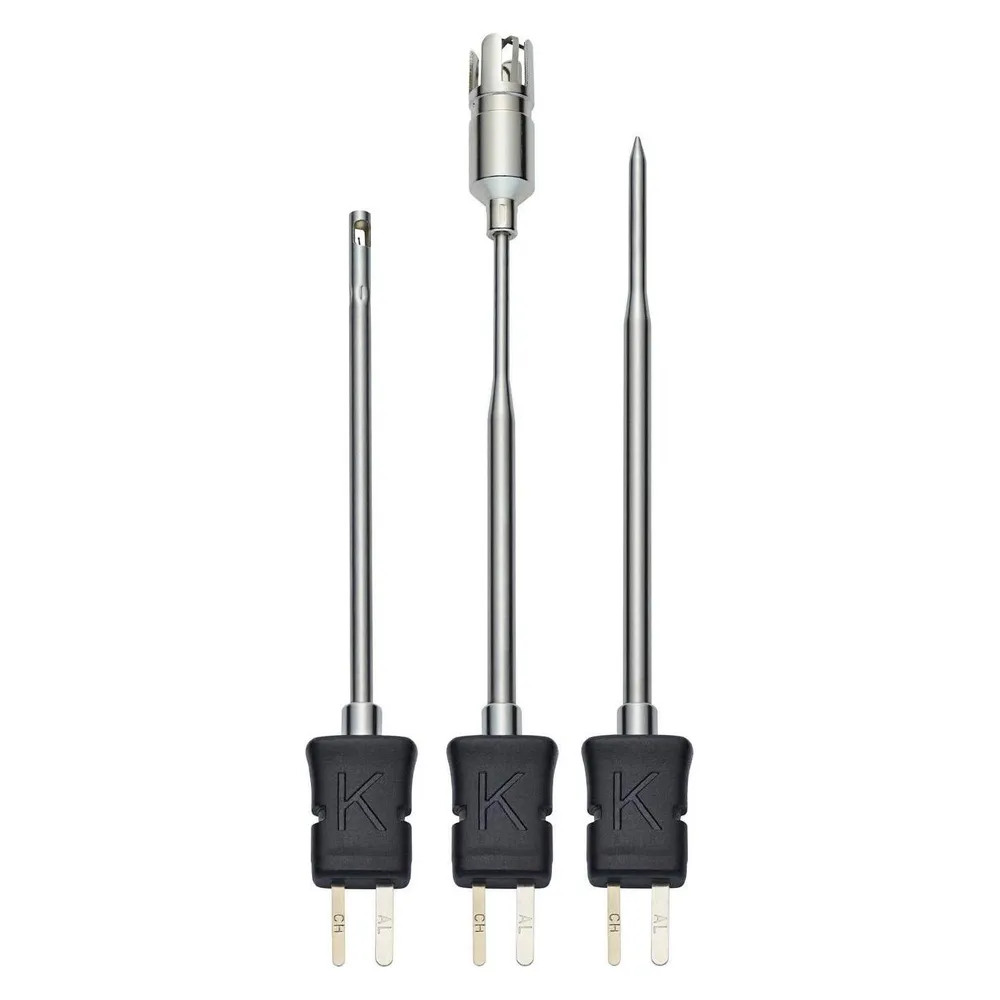 Testo Temperaturfühler Set mit Luftfühler, Tauch /Einstechfühler und Oberflächenfühler