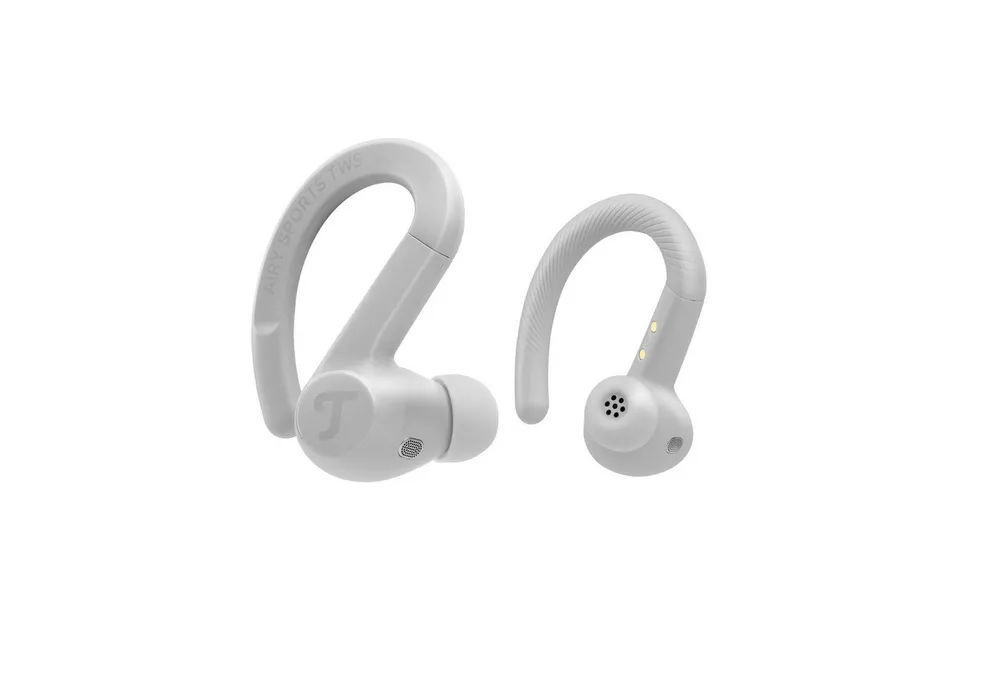 Teufel AIRY SPORTS TWS 2 wireless In-Ear-Kopfhörer (Noise Cancelling, IPX4 - Spritzwasserschutz, Touch-Steuerung, Fernbedienung per App)