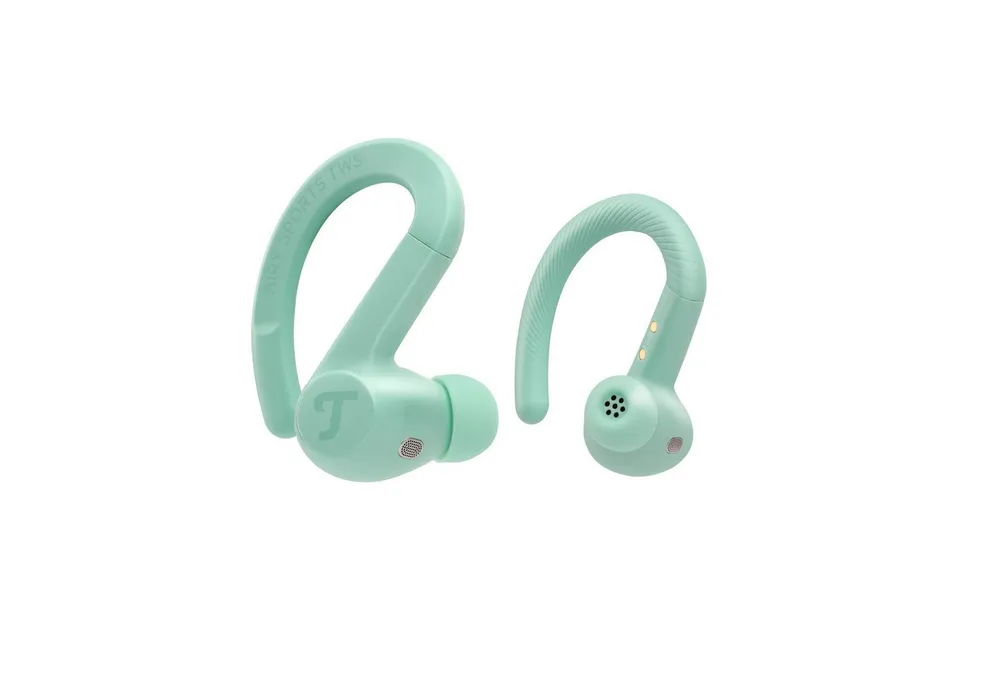 Teufel AIRY SPORTS TWS 2 wireless In-Ear-Kopfhörer (Noise Cancelling, IPX4 - Spritzwasserschutz, Touch-Steuerung, Fernbedienung per App)