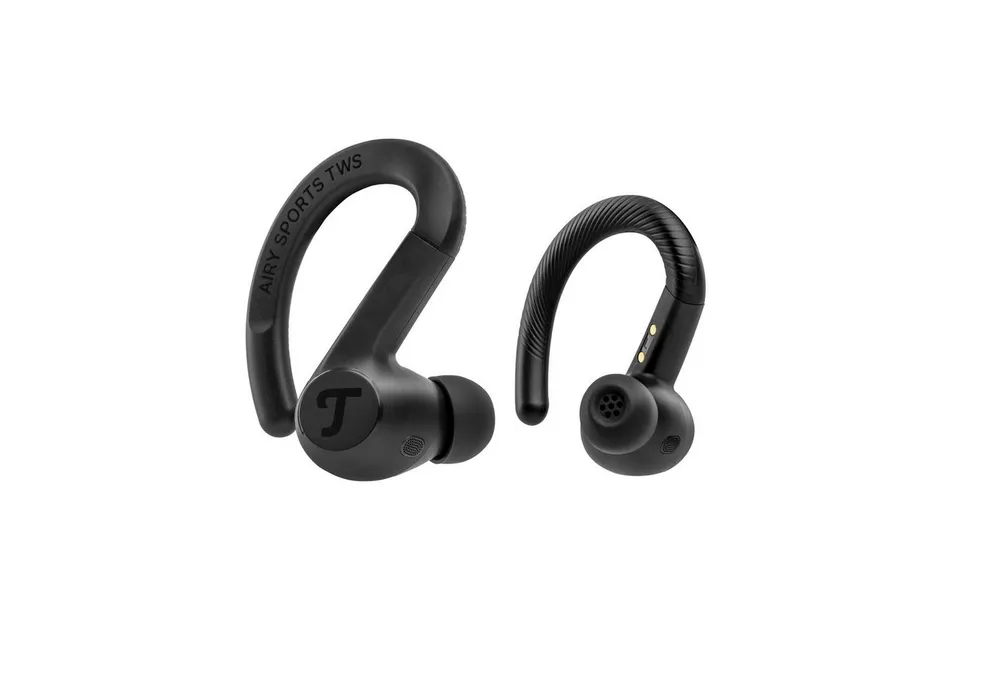 Teufel AIRY SPORTS TWS 2 wireless In-Ear-Kopfhörer (Noise Cancelling, IPX4 - Spritzwasserschutz, Touch-Steuerung, Fernbedienung per App)