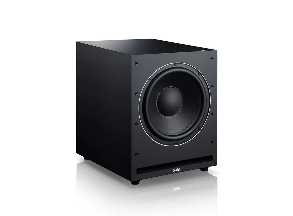 Teufel Aktiv-Subwoofer S 6000 SW Wireless Lautsprecher (Cinch-Eingang, Kabelgebunden, 240 W, Frontfire-Prinzip für eine kontrollierte Wiedergabe)