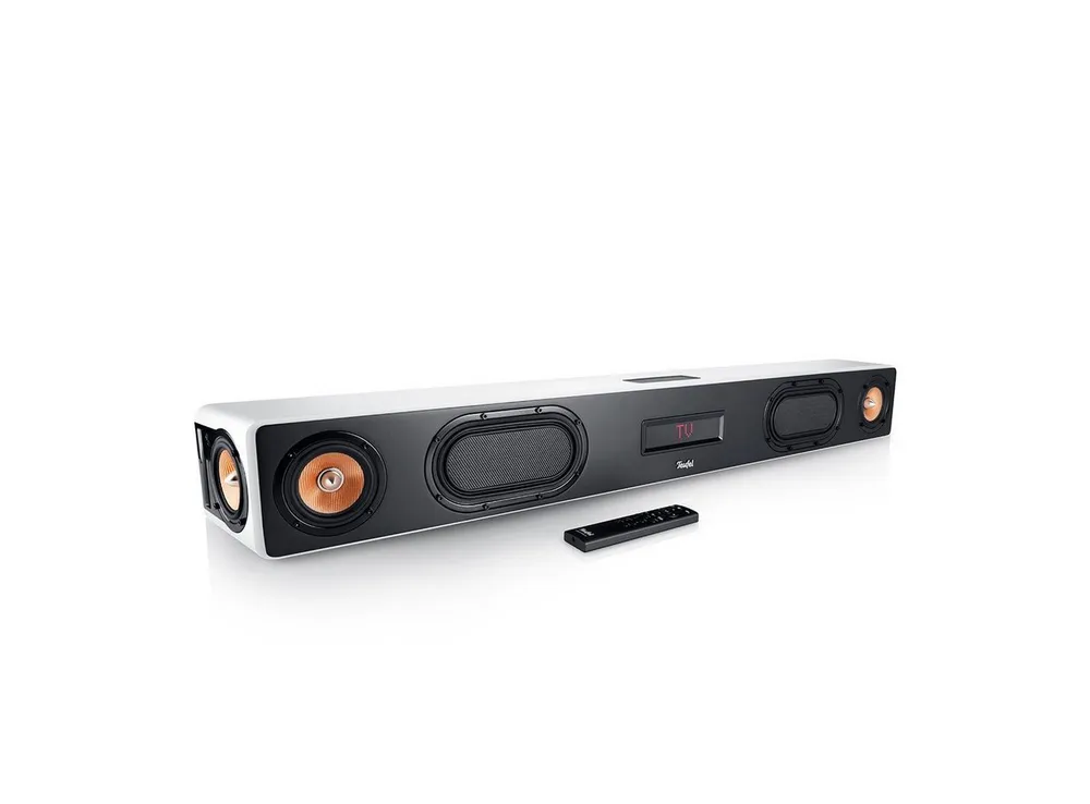 Teufel CINEBAR ULTIMA Soundbar (HDMI, Bluetooth, 380 W, 6 High-Performance-Töner mit eingebautem XXL-Subwoofer)
