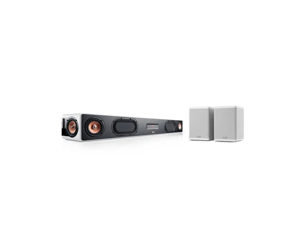 Teufel CINEBAR ULTIMA Surround "4.0-Set" Soundbar (Bluetooth, HDMI, 380 W, Bluetooth mit aptX)