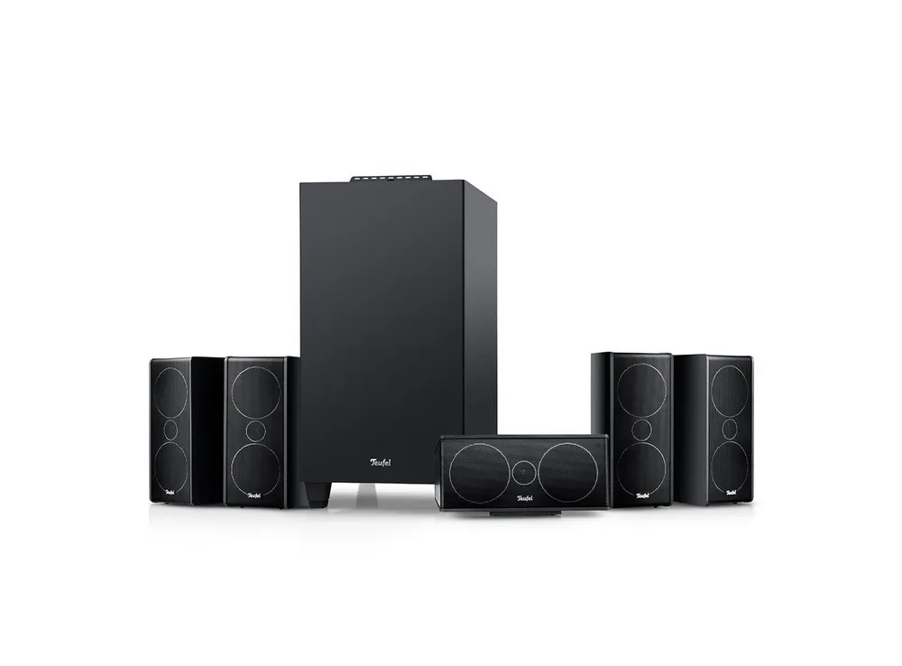 Teufel CONSONO 35 CONCEPT Surround "5.1-Set" Wireless Lautsprecher (Bluetooth, HDMI, 120 W, 5.1-USB-C-Soundkartenfunktion)