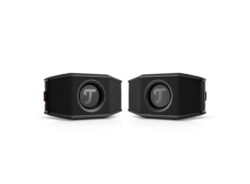 Teufel ROCKSTER GO 2 Stereo-Set Wireless Lautsprecher (Bluetooth, 8 W, Schutz (IP67) gegen Staub & Wasser)