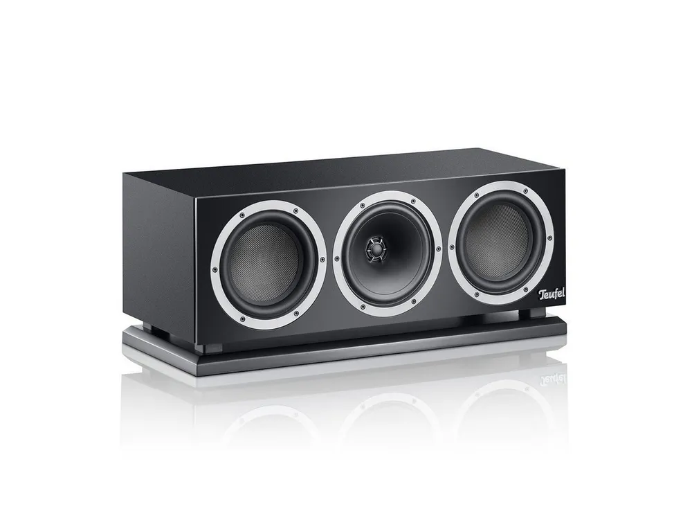 Teufel THEATER 500 Center Lautsprecher (AnschlussklemmenSchraubklemmen - vergoldet, 150 W, Verwendung: Center oder Rear Center, Position: Wand / Regal / Standfuß)