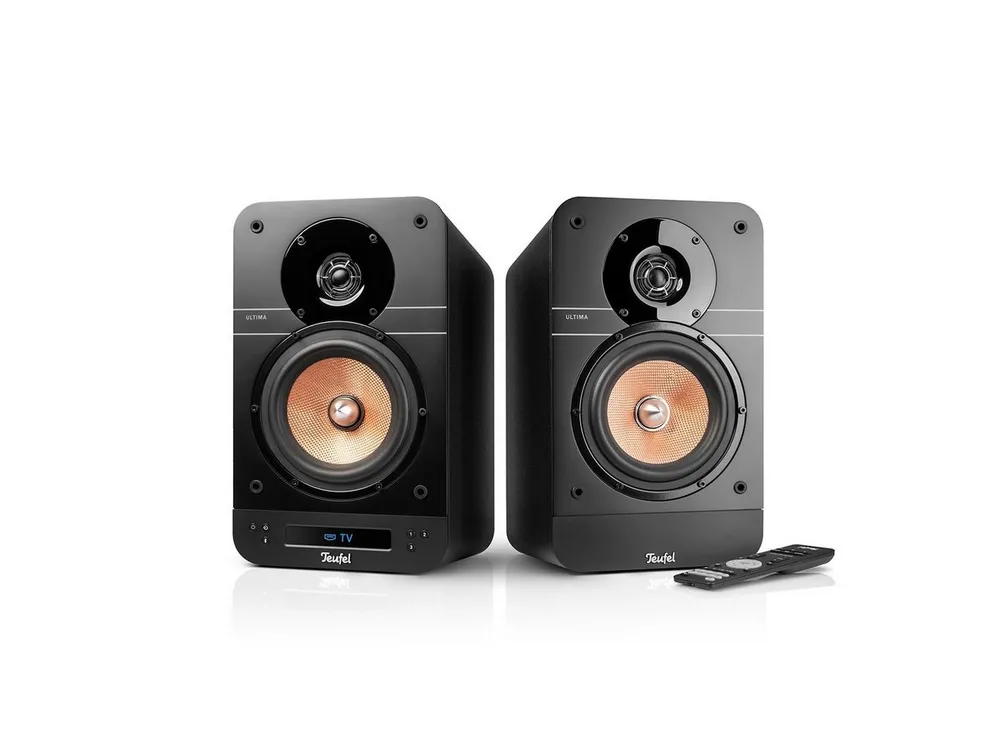 Teufel ULTIMA 25 AKTIV Wireless Lautsprecher (Bluetooth, HDMI, 100 W, DAB+, FM Radio)