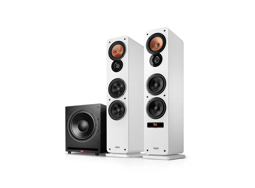 Teufel ULTIMA 40 AKTIV 3 Club Edition Lautsprechersystem (Bluetooth, 500 W, Dolby Digital, Dolby Pro Logic, Dynamore®, HDMI ARC, Bluetooth aptX)