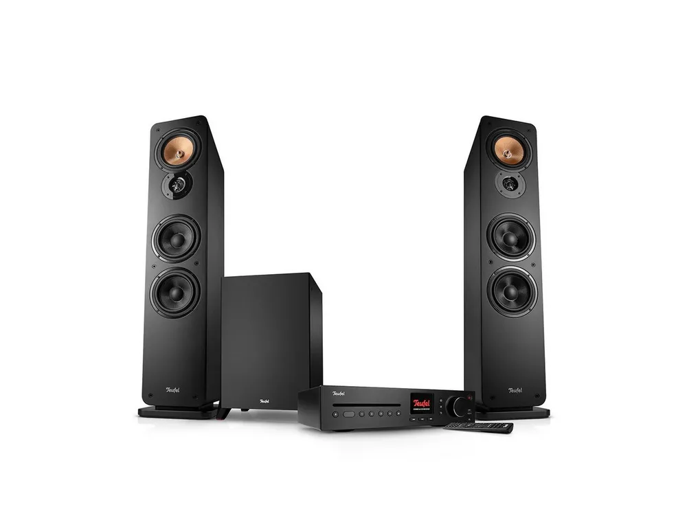 Teufel ULTIMA 40 KOMBO 3 Power Edition Lautsprechersystem (Bluetooth, 260 W, WLAN, LAN, Bluetooth, DAB+ Radio)
