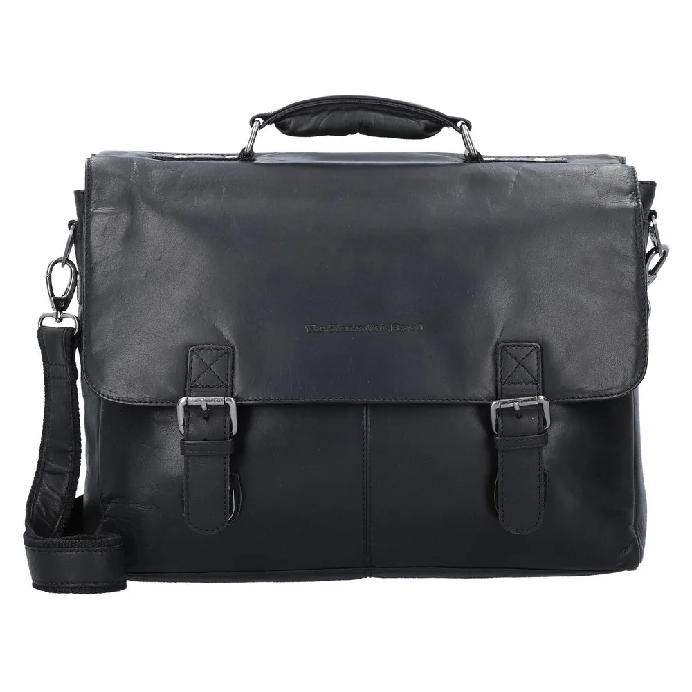 The Chesterfield Brand Belfast -laukku 15,6" kannettavalle tietokoneelle, musta