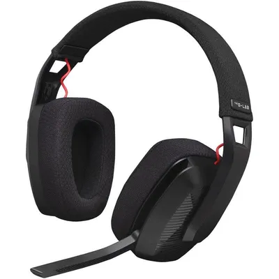 Kopfhörer The G-Lab KORP Platinium Wireless USB Gaming Schwarz