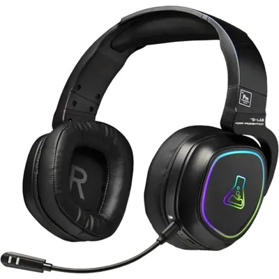 Das G-Lab Korp Promenthium Wireless RGB Gaming-Headset für PS5/PC