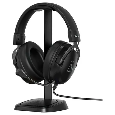 Headset-Ständer The G-Lab K-STAND-NEON Schwarz rutschfeste Basis