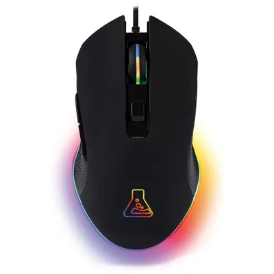 Maus The G-Lab KULT Helium Pro Kabel USB 12800 DPI Schwarz RGB
