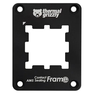 CPU-Dichtungsrahmen Thermal Grizzly TG-CSF-AM5 Aluminium Schwarz AM5 Ryzen