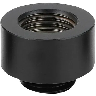 Wasserkühlung Thermal Grizzly DeltaMate Verlängerung 10 mm Schwarz Matt