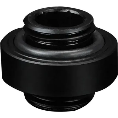 Flüssigkeitskühlung Thermal Grizzly DeltaMate Extender G1/4" Verchromt Schwarz