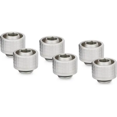 Wasserkühlung Thermal Grizzly DeltaMate Fitting ST16 6 Stück Mattnickel