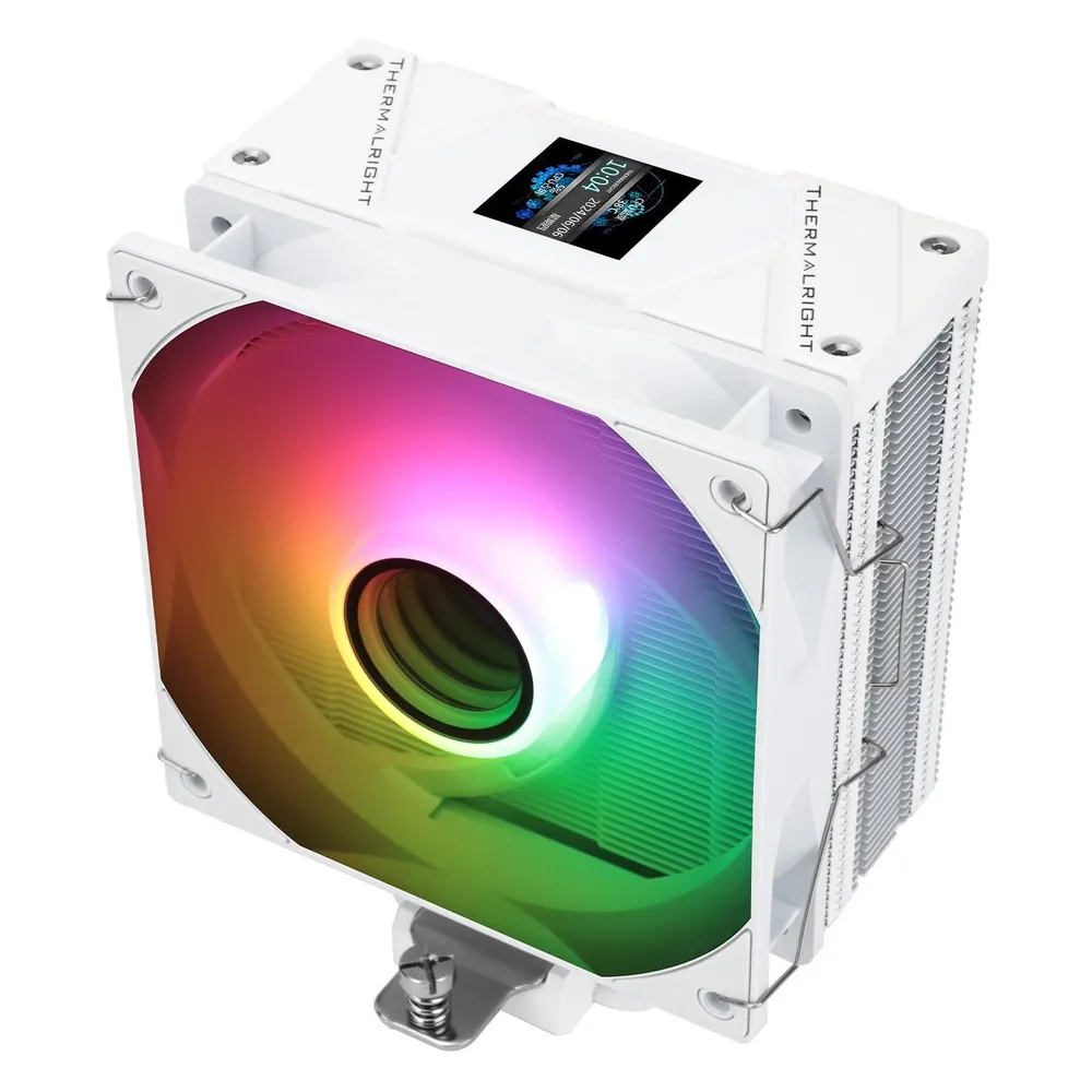 Luftkühler Thermalright Socket Universal 120mm Assassin Spirit 120 Vision ARGB Weiß S-FDB RGB