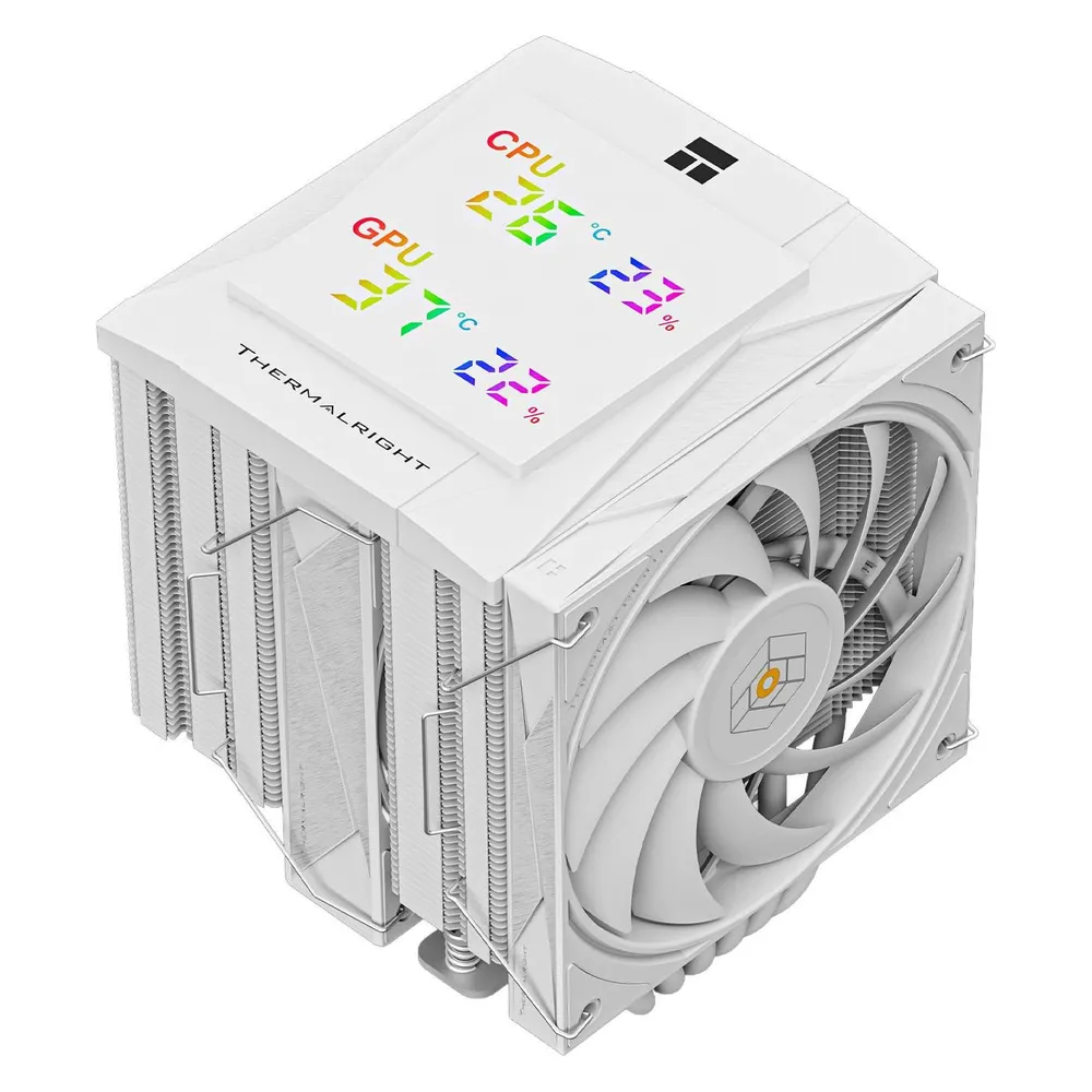 Kühlung Luft Thermalright Socket AM4 AM5 LGA 1200 130mm Royal Knight 120 RGB