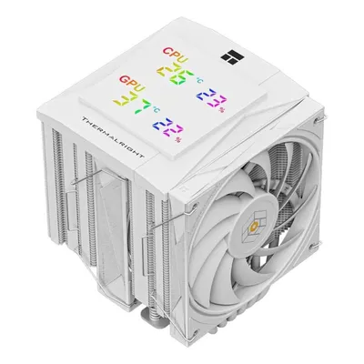 Kühlung Luft Thermalright Socket AM4 AM5 LGA 1200 130mm Royal Knight 120 RGB