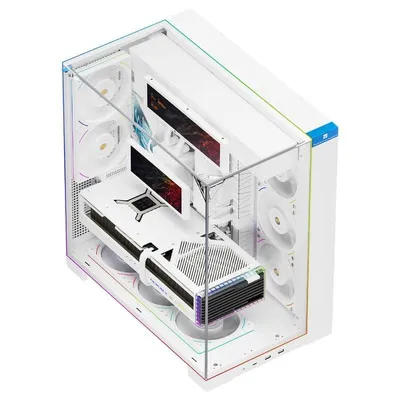 PC-Gehäuse Thermalright A70 VISION WHITE ATX/mATX/Mini-ITX Gehärtetes Glas ARGB-Beleuchtung